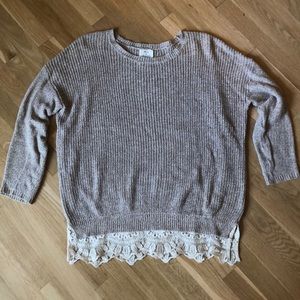 Pins and needles sweater